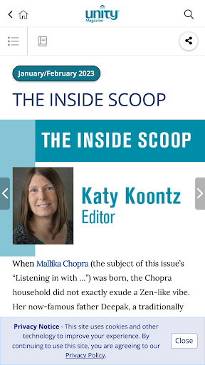 UNITY Magazine Screen 3