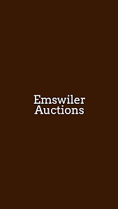 Emswiler Auctions Unknown