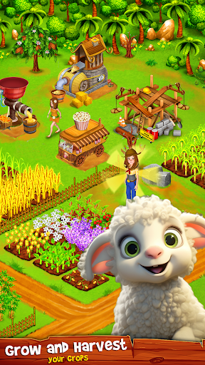 Android application Country Valley Farming Game screenshort
