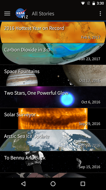 NASA Visualization Explorer - 0.92.0.1 - (Android)