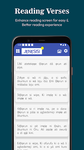 Android application Yoruba Bible - (Bibeli Mimo) screenshort