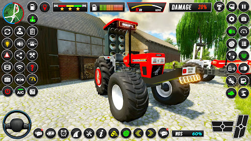 Android application Tractor Game 3D Farming Games screenshort