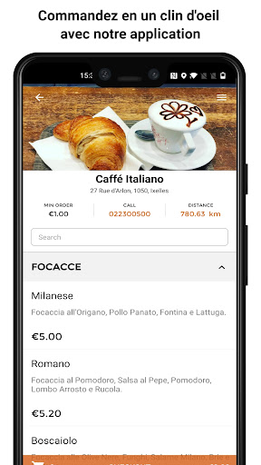 Caffé Italiano Screen 2