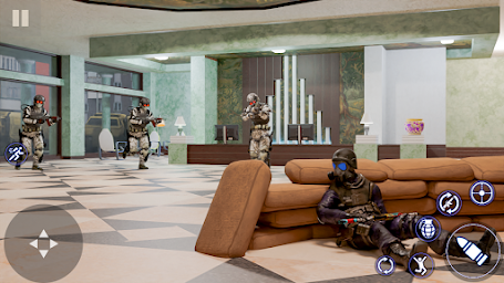 Modern Commando Strike Games