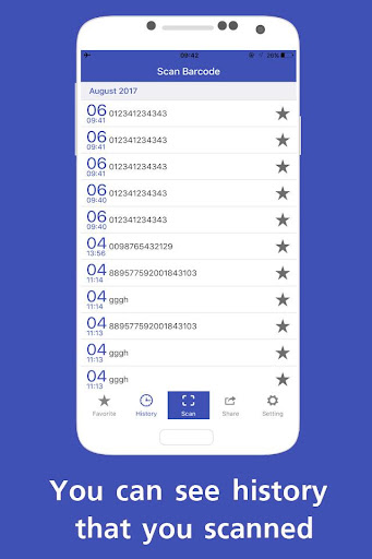 Barcode Scanner Screen 2