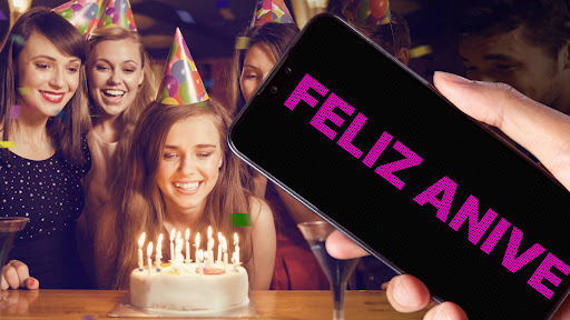 Letreiro LED: Painel de LED Captura de Tela do Aplicativo Android 5