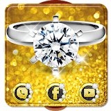 luxurious diamond ring theme luxurious wallpaper icon