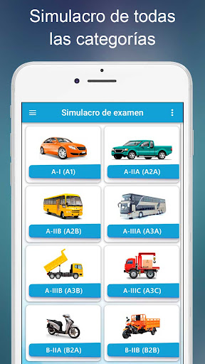 Android application MT Simulacro de examen 2024 screenshort