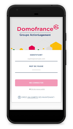 Android application Domofrance screenshort