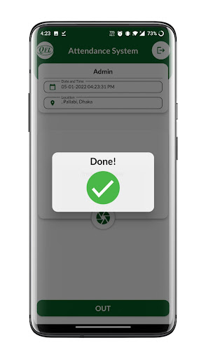 QFL Attendance System Screen 3