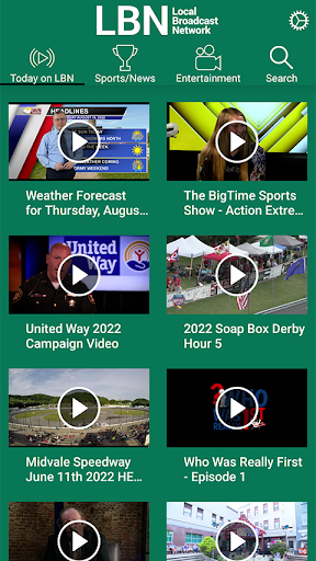Android application LBN Local Broadcast Network screenshort
