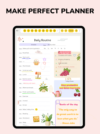 Screenshot of Journal: Notes, Planner, PDFs