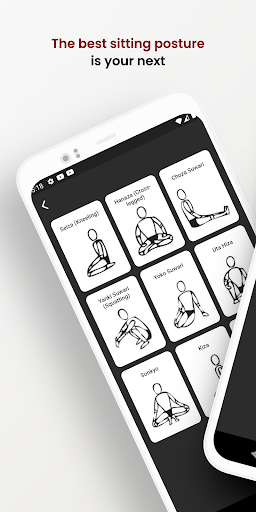 Android application Better Sit - Floor screenshort