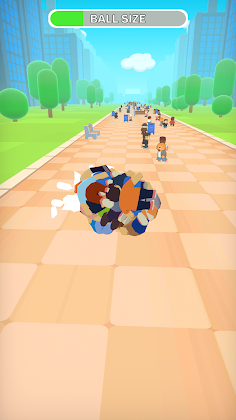 Human Ball Roller - Screenshot 1