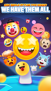 Fusão de emojis: emojis únicos