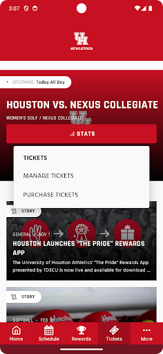 Screenshot of Houston Cougars