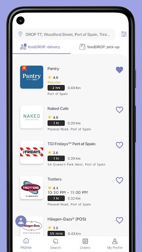 foodDROP: Food Delivery Screenshot 2 - AppWisp.com
