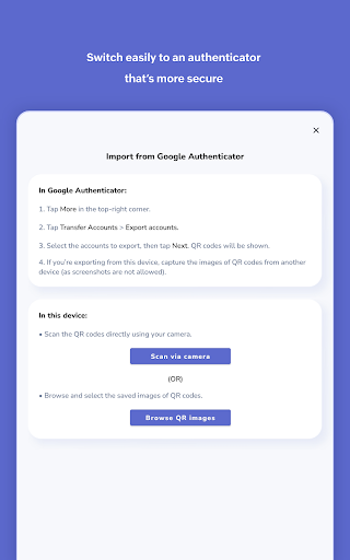 Authenticator App - OneAuth