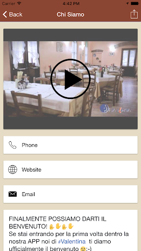 Valentina Ristorante Pizzeria Screen 2