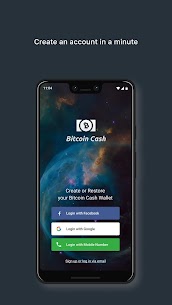 Bitcoin Cash Wallet Buy BCH coins Freewallet Apk app for Android 1