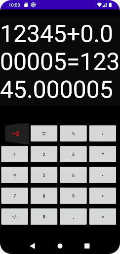 Broken Calculator Screen 2