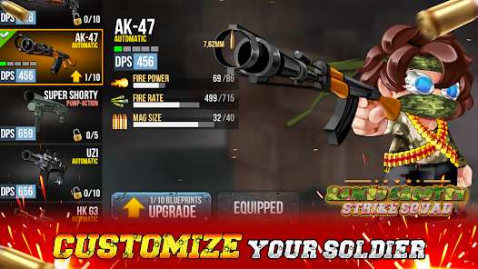 Captura de Pantalla 4 Rambo Shooter - Strike Squad android