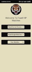 Fixed Matches Correct Score MOD Apk VIP Unlocked 1