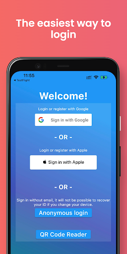 Android application MyBellQR Doorbell QR Code screenshort