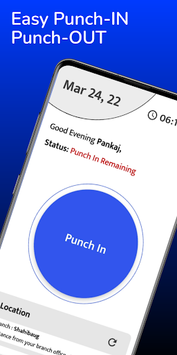 Attendance Management App Screen 2