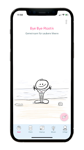 Android application Bye Bye Plastik screenshort