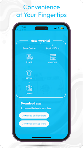 Android application Cleanodry screenshort