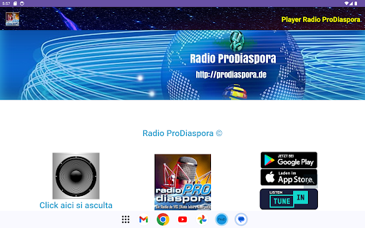 Radio ProDiaspora Screen 3