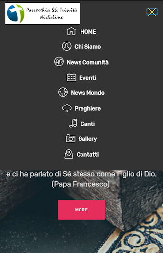 Android application TrinitApp screenshort