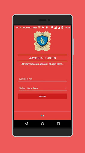 Aayesha Classes Screen 2
