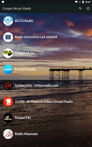 Android application Gospel Music Radio - Hymns screenshort