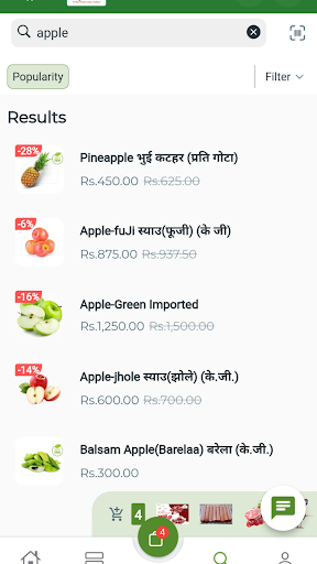 buy tarkari online grocery app screenshot 3