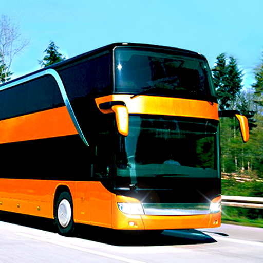 Bus driving game logo