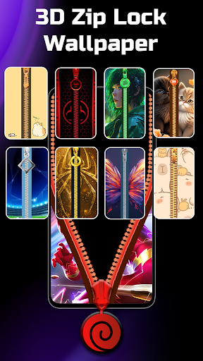Zipper Lock Screen Wallpapers screenshot 6