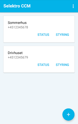 Android application SELEKTRO CCM screenshort