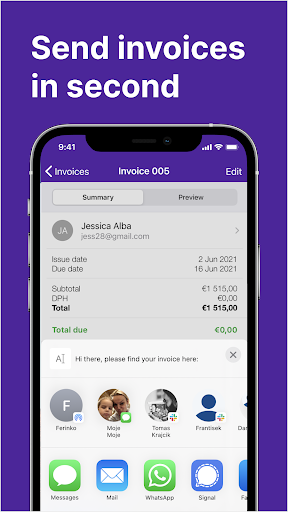 Freebie Invoice Maker Simple Screenshot 4 - AppWisp.com