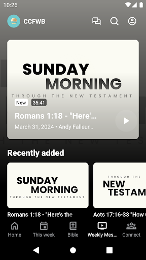 Calvary Chapel Fort Walton Bch Screen 3