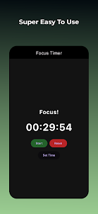 Simple Focus Timer