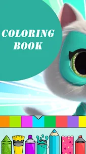 Kitties coloring book