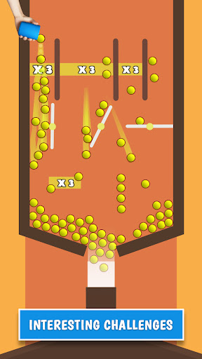 Android application Collect Balls: Fun Ball game screenshort