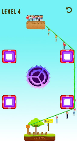 Android application Rolling Man screenshort
