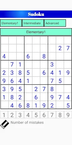 Sudoku - Screenshot 1
