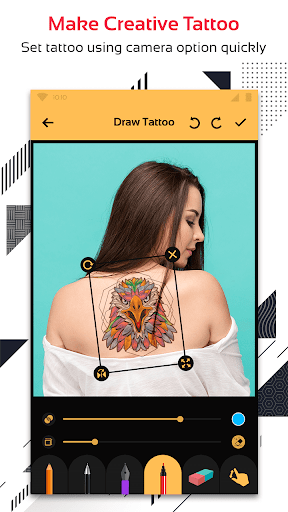 Android application Tattoo Designer Photos screenshort