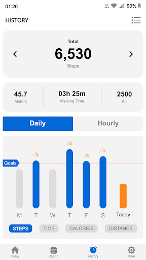 Step Tracker - Pedometer Screen 2