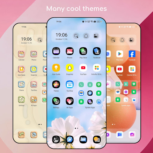 Colorful OS Launcher screenshot 6