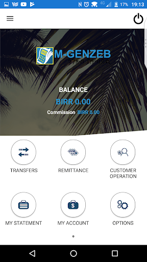 Android application MGENZEB AGENT screenshort
